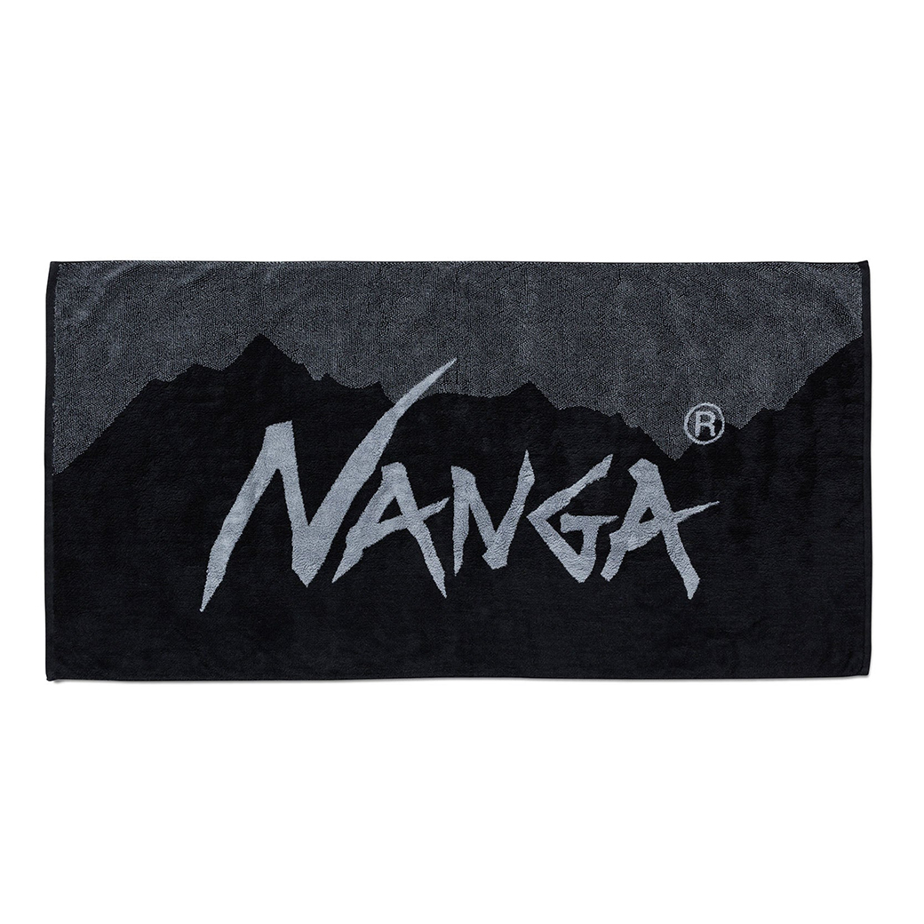 NANGA ナンガ NANGA LOGO BATH TOWEL ナンガ ロゴ バスタオル 今治タオル やわらか キャンプ アウトドア 海水浴 スポーツ 釣りの画像