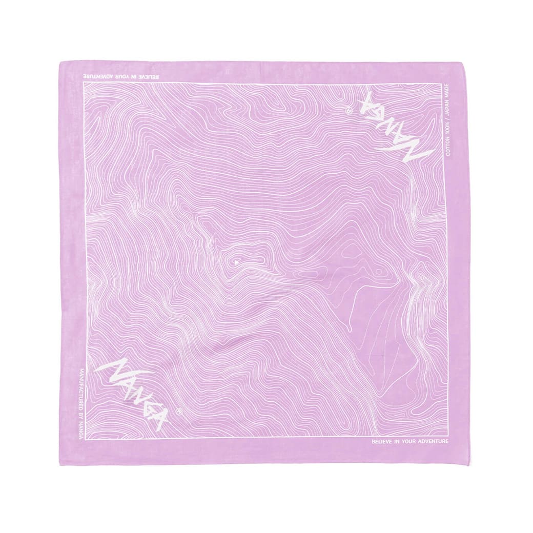 NANGA PARBAT CONTOUR MAP BANDANNA ナンガ パルバット 等高線マップ バンダナ キャンプ アウトドア | NANGA | 05