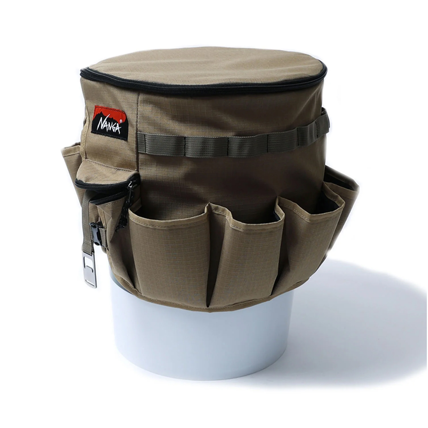 NANGA ナンガ COOLER BUCKET クーラー バケツ カバー 収納 フィッシング キャンプ 掃除用具入れ おもちゃ収納 アウトドア | NANGA | 02