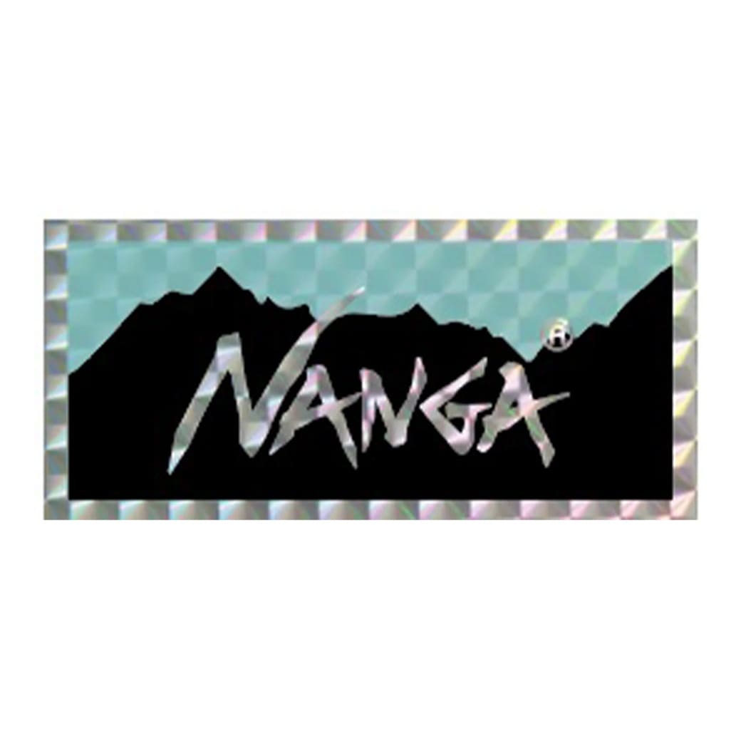 NANGA ナンガ HOLOGRAPHIC LOGO STICKER/ホログラフィック ロゴステッカー アウトドア キャンプ  ホログラム シール ギフトにおすすめ｜selectzakkamu｜03