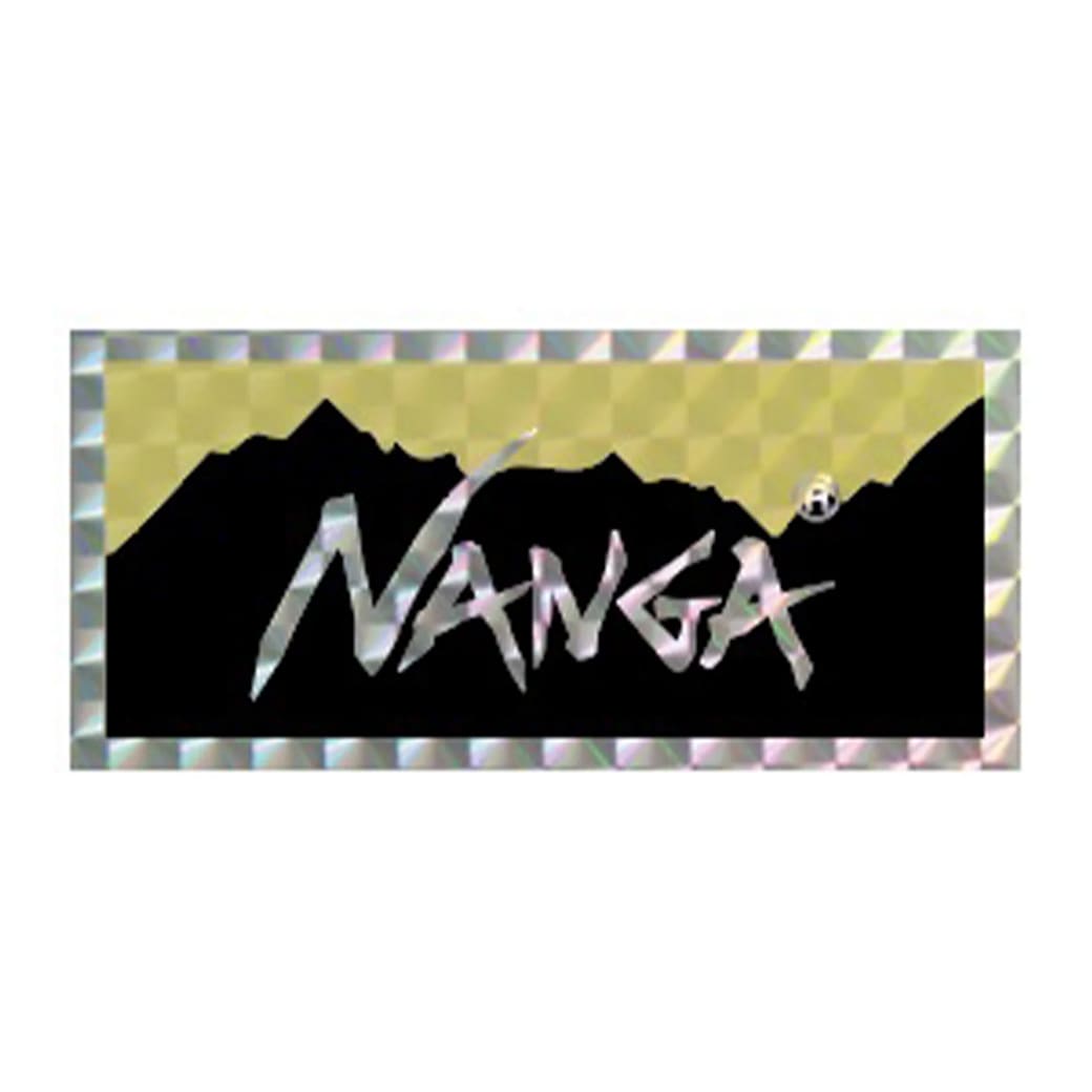 NANGA ナンガ HOLOGRAPHIC LOGO STICKER/ホログラフィック ロゴステッカー アウトドア キャンプ  ホログラム シール ギフトにおすすめ｜selectzakkamu｜04