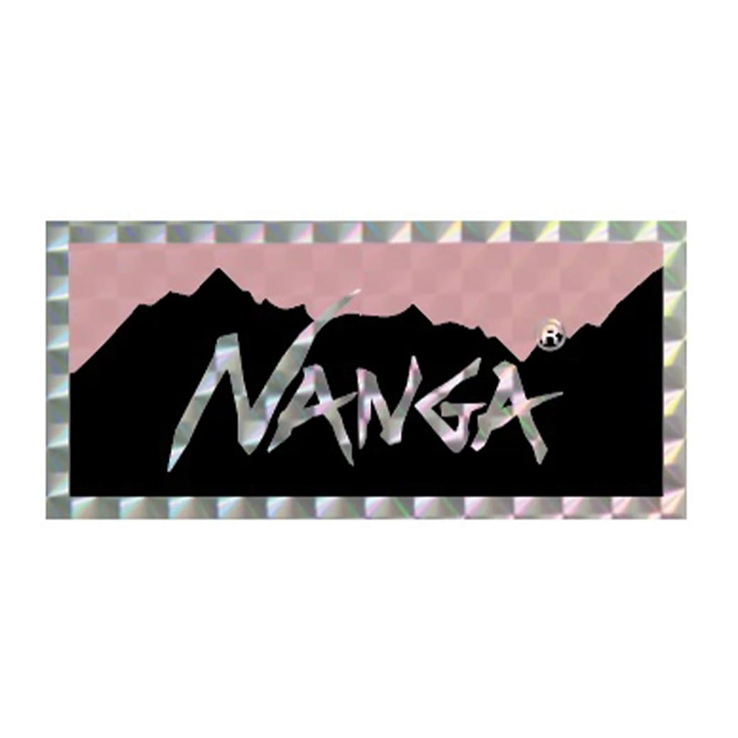 NANGA ナンガ HOLOGRAPHIC LOGO STICKER/ホログラフィック ロゴステッカー アウトドア キャンプ  ホログラム シール ギフトにおすすめ｜selectzakkamu｜05