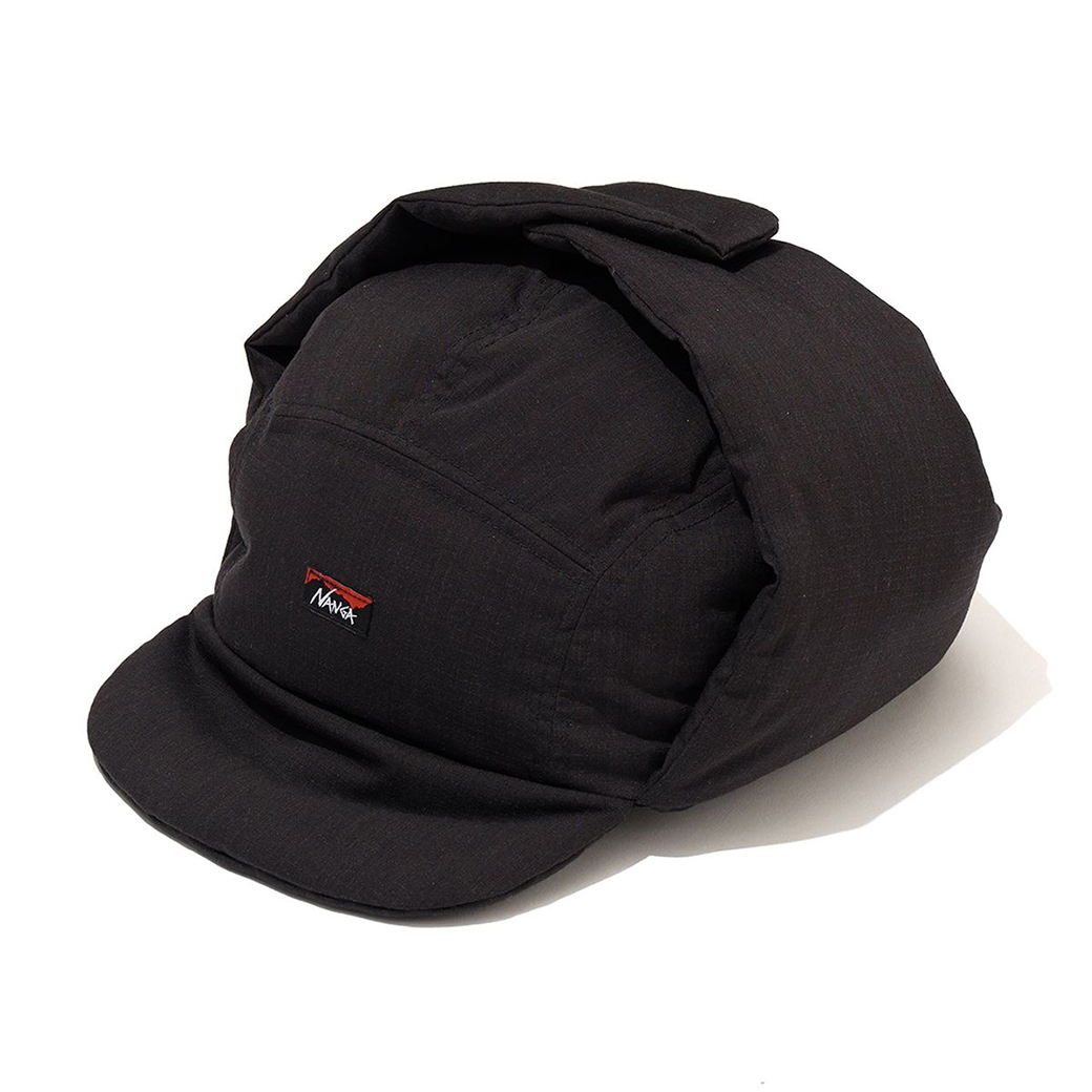 NANGA ナンガ HINOC RIPSTOP DOWN EAR FLAP CAP ヒノックリップストップ ダウンイヤーフラップキャップ アウトドア 帽子 | NANGA | 01