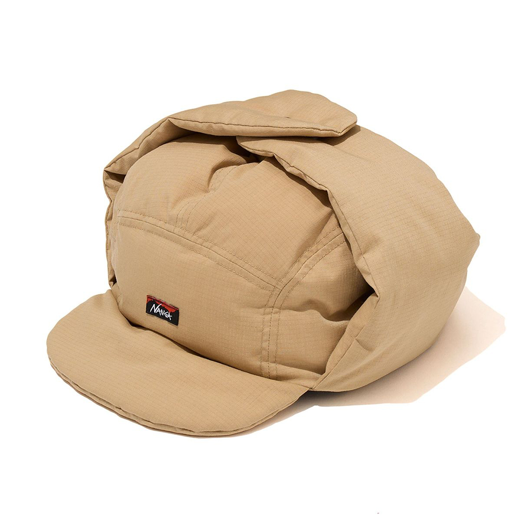 NANGA ナンガ HINOC RIPSTOP DOWN EAR FLAP CAP ヒノックリップストップ ダウンイヤーフラップキャップ アウトドア 帽子 | NANGA | 03