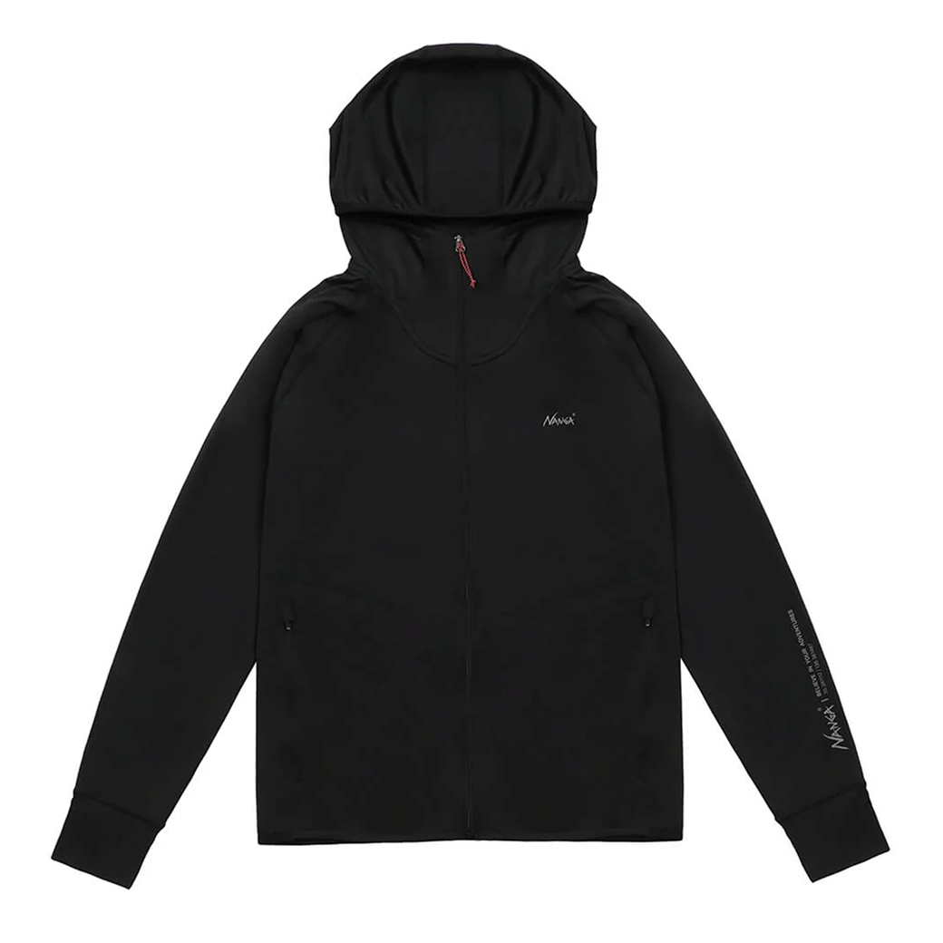 NANGA RASH GUARD ZIP PARKA / ラッシュガード ジップパーカー 長袖 水陸...