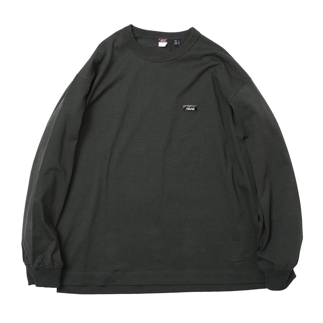 NANGA ナンガ ECO HYBRID BOX LOGO EMBROIDERY L/S TEE エコハイブリッド ボックスロゴ エンブロイダリー ロングスリーブティー | NANGA | 04