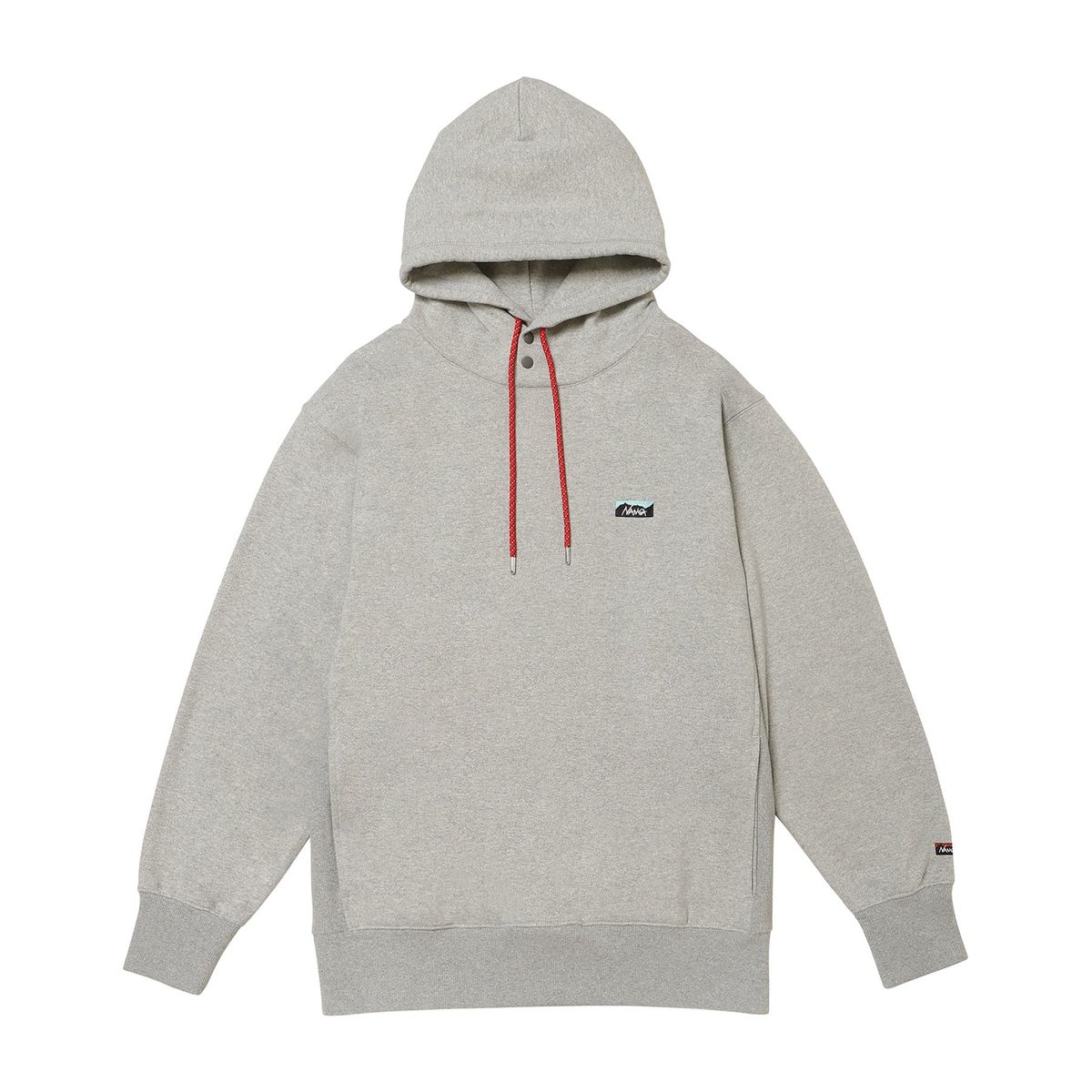NANGA ECO HYBRID MINI BOX LOGO EMBROIDERY SWEAT HOODIE (UNISEX) パーカーの画像