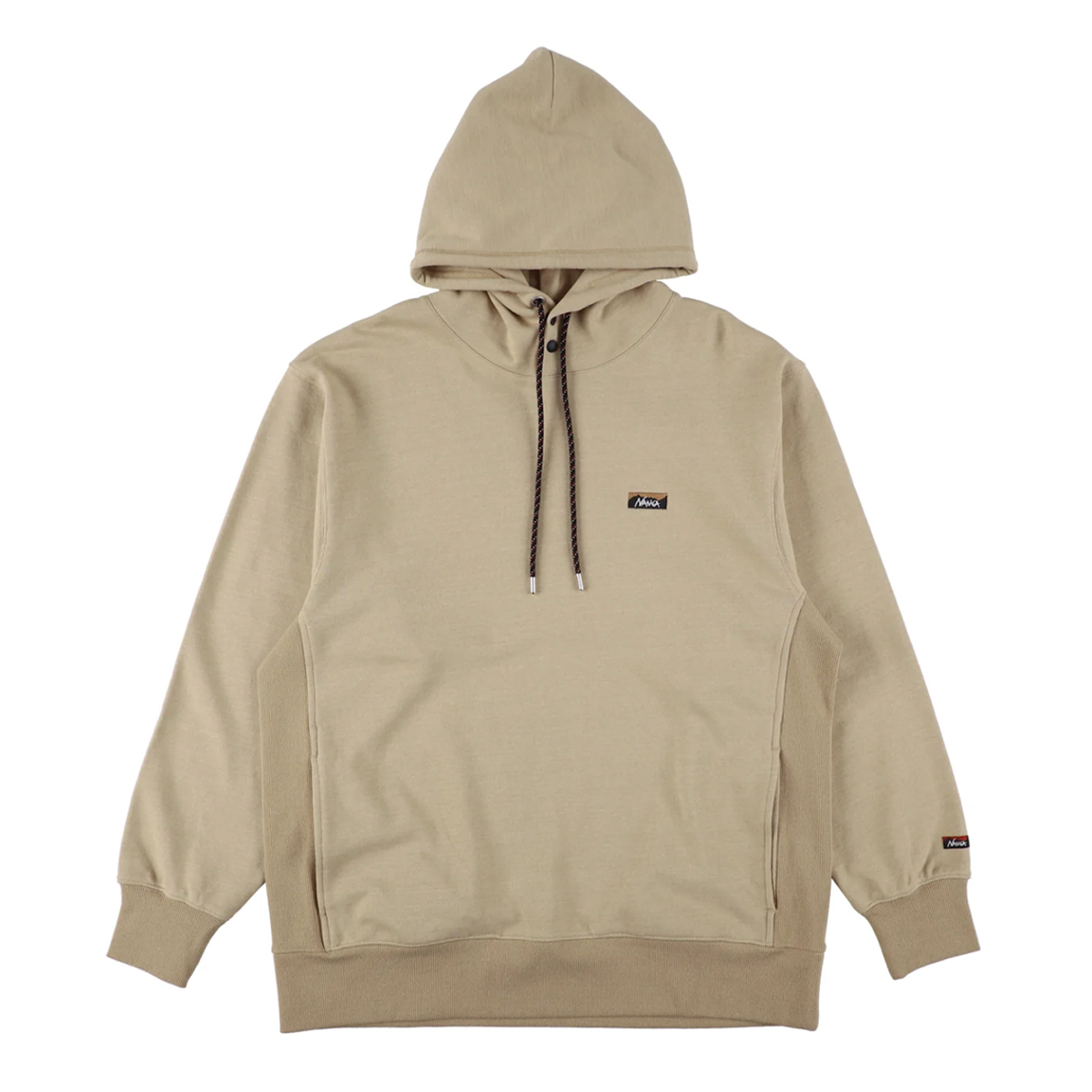 NANGA ECO HYBRID MINI BOX LOGO EMBROIDERY SWEAT HOODIE (UNISEX) パーカーの画像