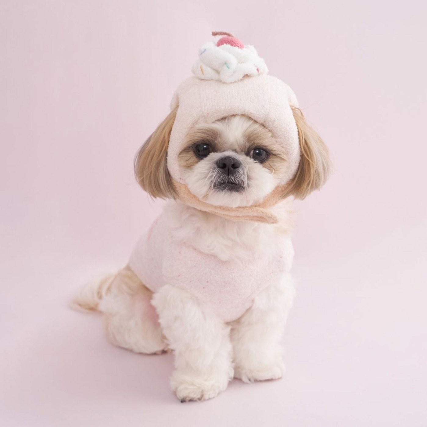 gelato pique（ジェラートピケ） CAT&DOG Birthday カップケーキハット
