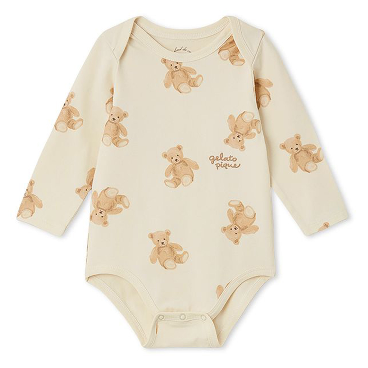 gelato pique（ジェラートピケ） ベビー BABY 長袖ボディスーツ