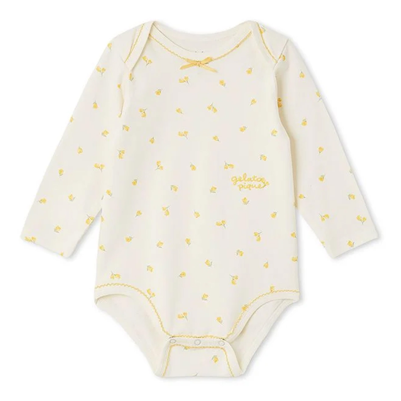 gelato pique（ジェラートピケ） ベビー BABY 長袖ボディスーツ