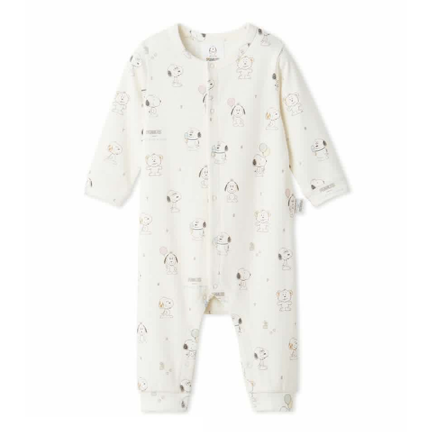 gelato pique（ジェラートピケ） ベビー PEANUTS PUPPIES BABY 総柄