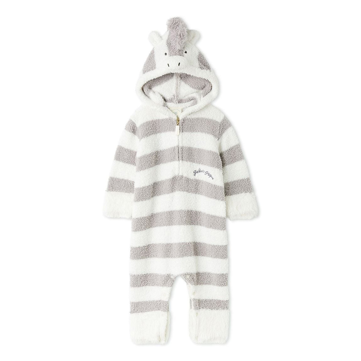 ジェラピケ ベビモコアイス セットアップ gelato pique（ジェラートピケ） ベビー ベビモコポニーロンパース