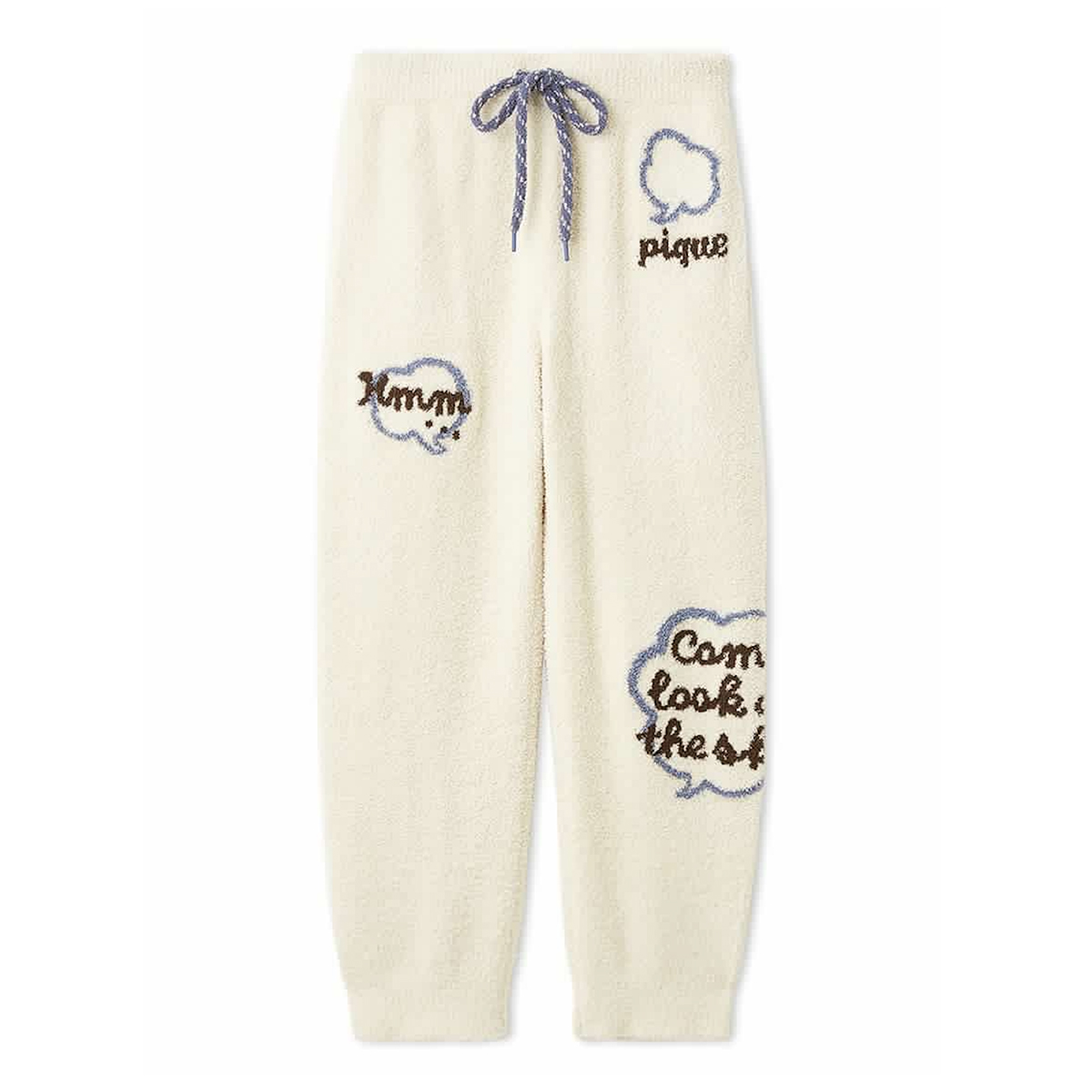 gelato pique（ジェラートピケ） オム ベビモコトークロゴロングパンツ