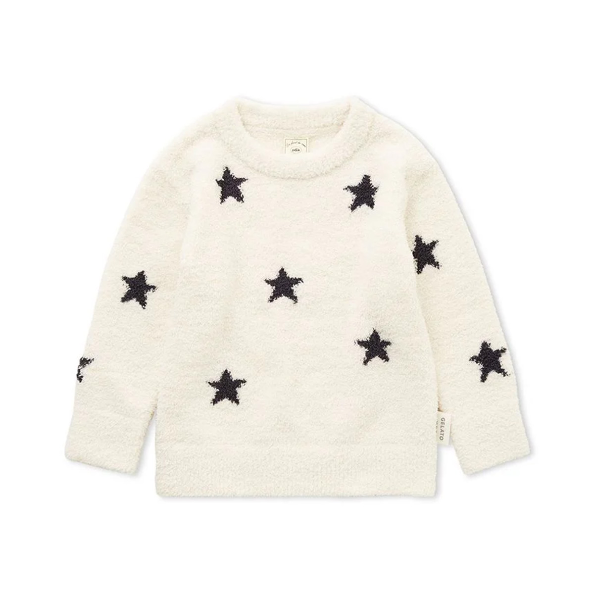 SALE20%OFF ジェラートピケ キッズ パウダースタージャガードプルオーバー pknt251401 子供服 ジェラピケ ルームウェア 部屋着 | gelato pique | 01