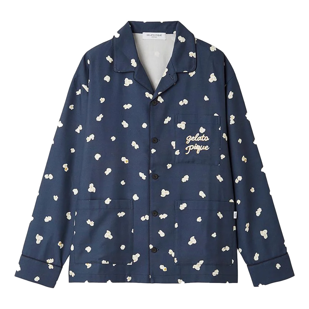 gelato pique（ジェラートピケ） SALE30%OFF オム ポップコーン柄