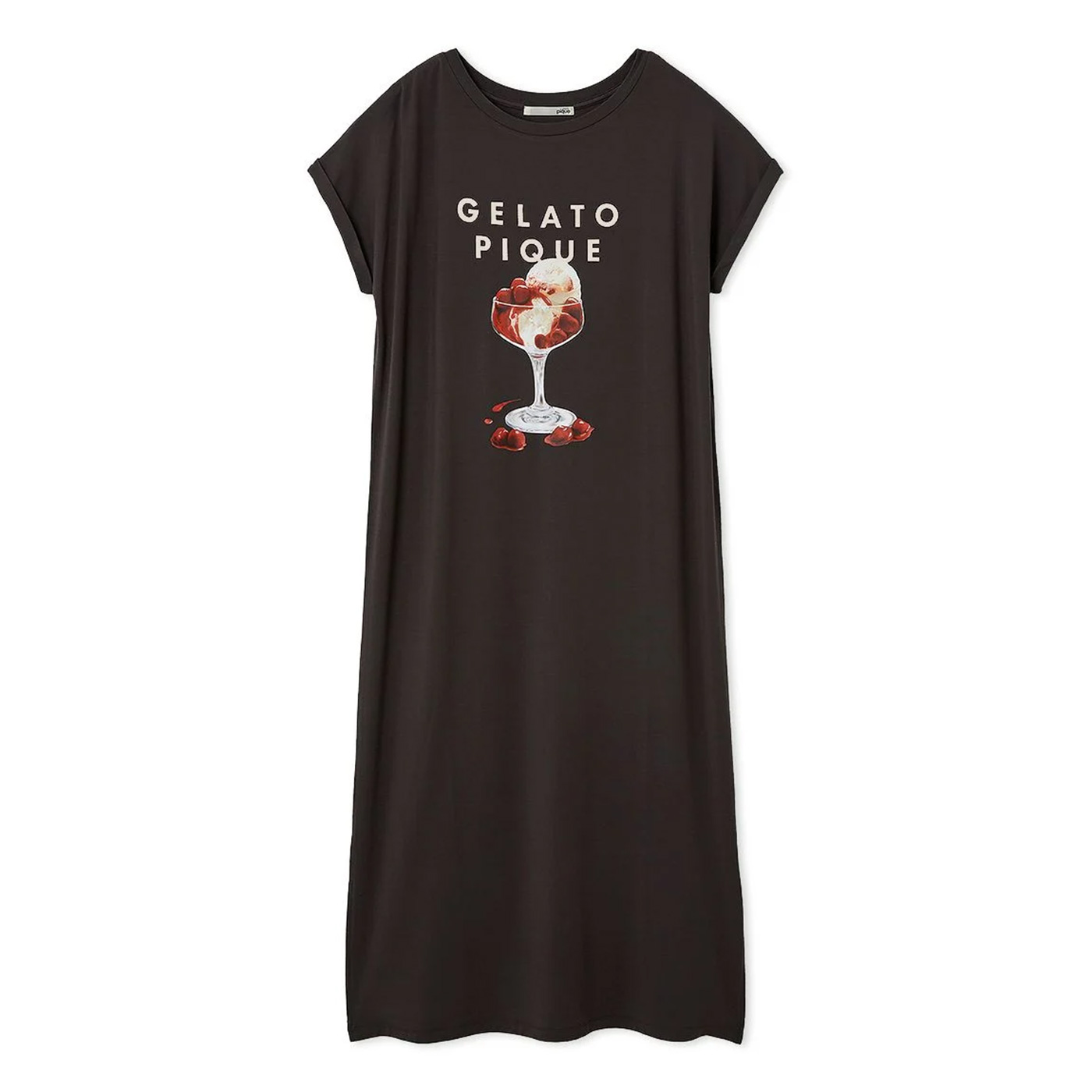 ジェラートピケ 接触冷感 COOLレーヨンデザートロゴワンピース pwco252351 ルームウェア 部屋着 レディース gelato pique | gelato pique | 02