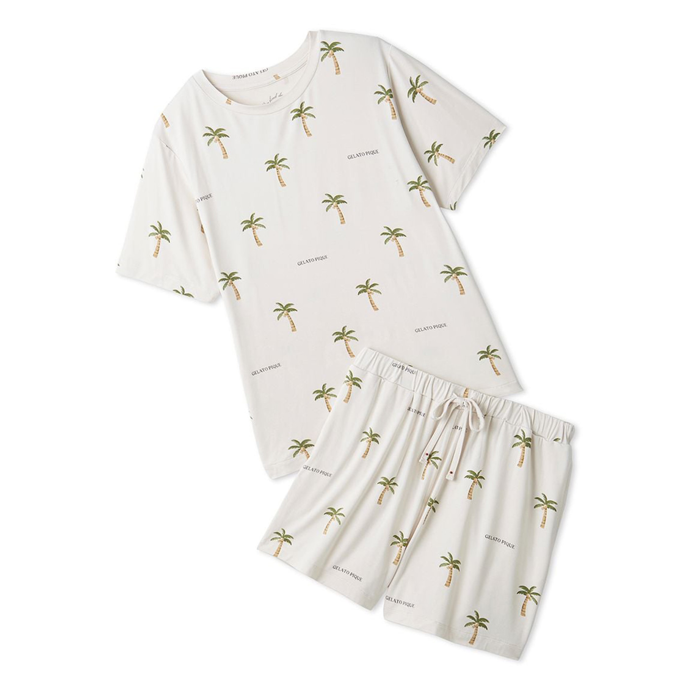 gelato pique（ジェラートピケ） 接触冷感 サマーモチーフ4柄Tシャツ