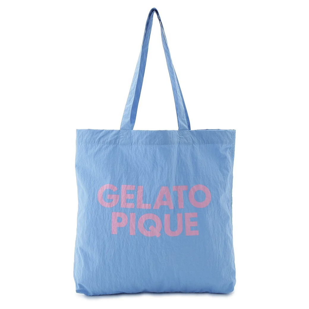 gelato pique ジェラートピケ ロゴトートバッグ pwgb242619 ナイロン素材