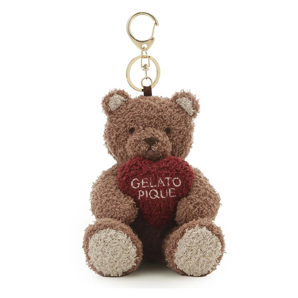 SALE20%OFF ジェラートピケ Valentine べビモコハートベアチャーム pwgg251692 ジェラピケ レディース バレンタイン キーホルダー | gelato pique | 02