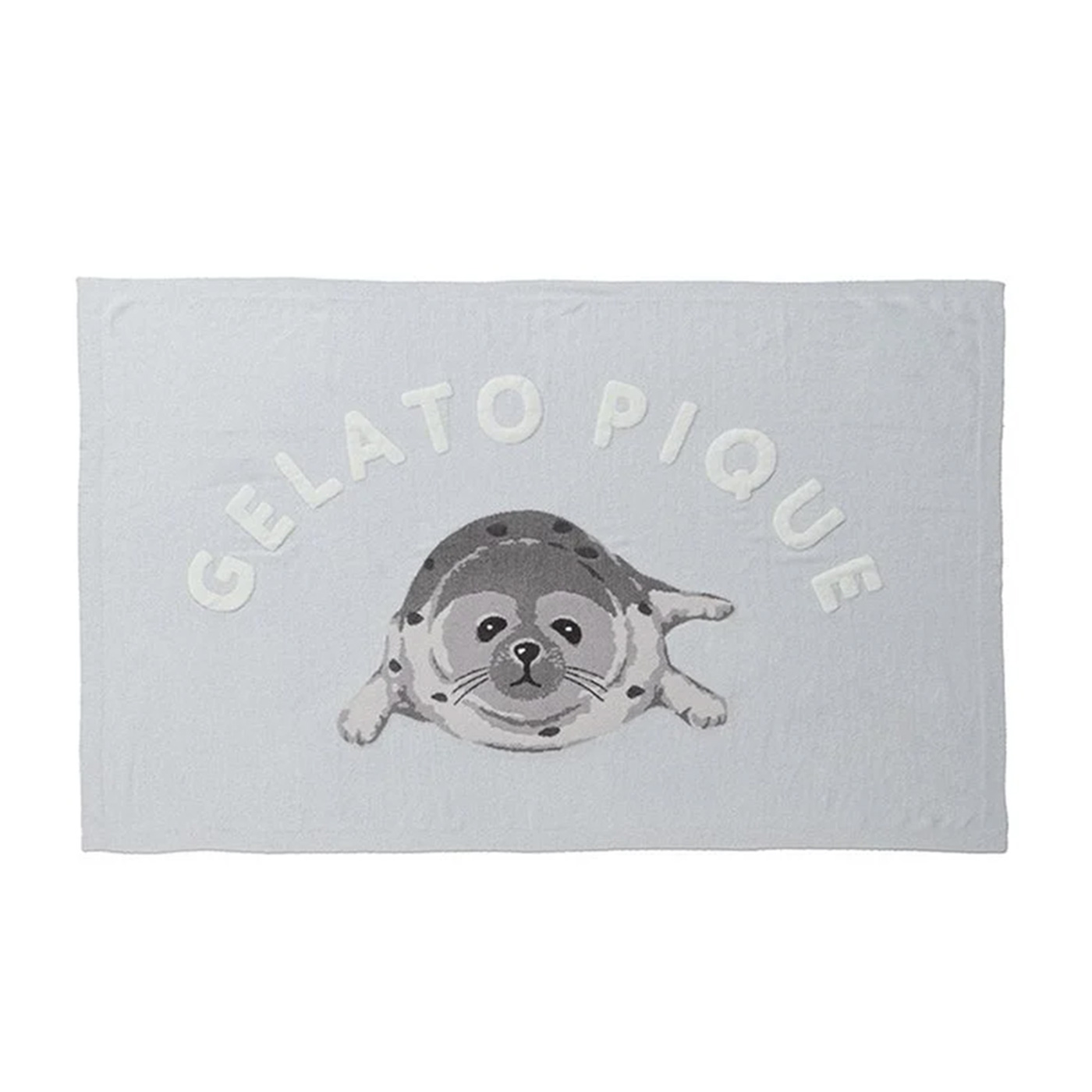 gelato pique ジェラートピケ あざらしジャガードブランケット