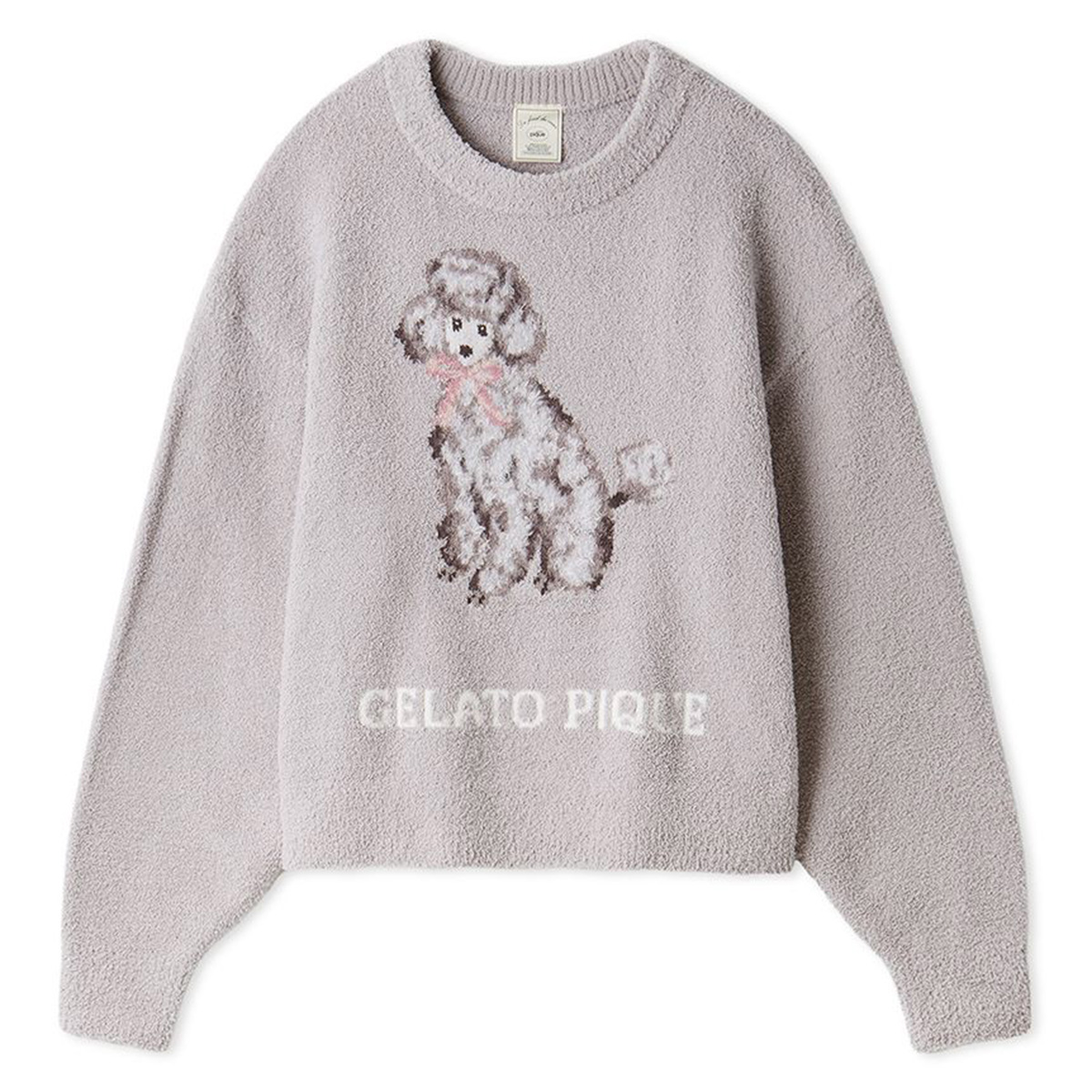 gelato pique（ジェラートピケ） プードルジャガードプルオーバー