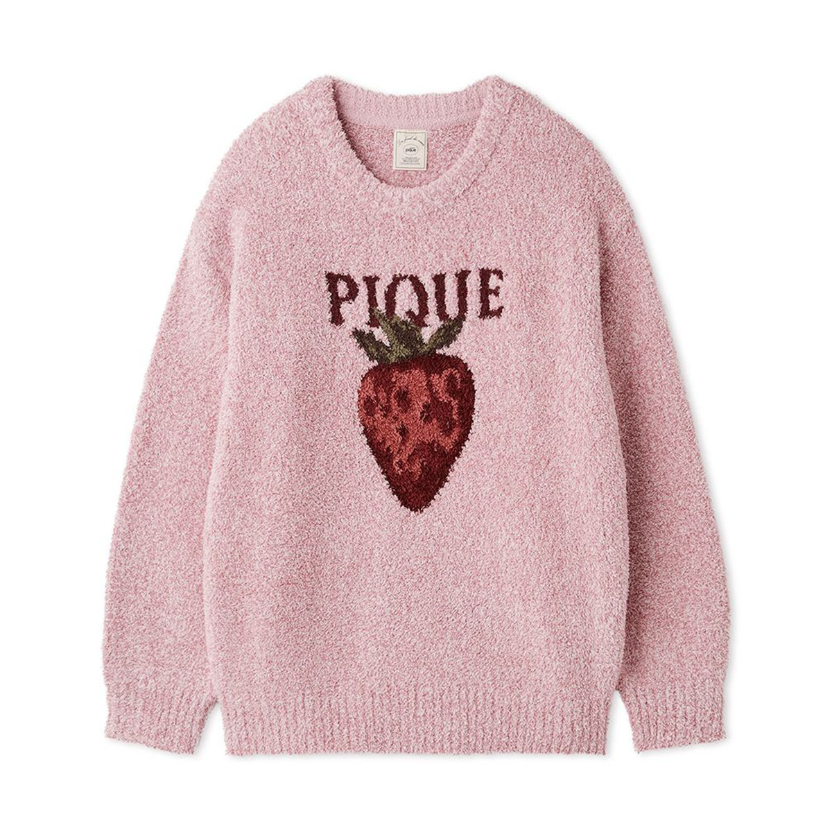 gelato pique（ジェラートピケ） メランジストロベリージャガードプル