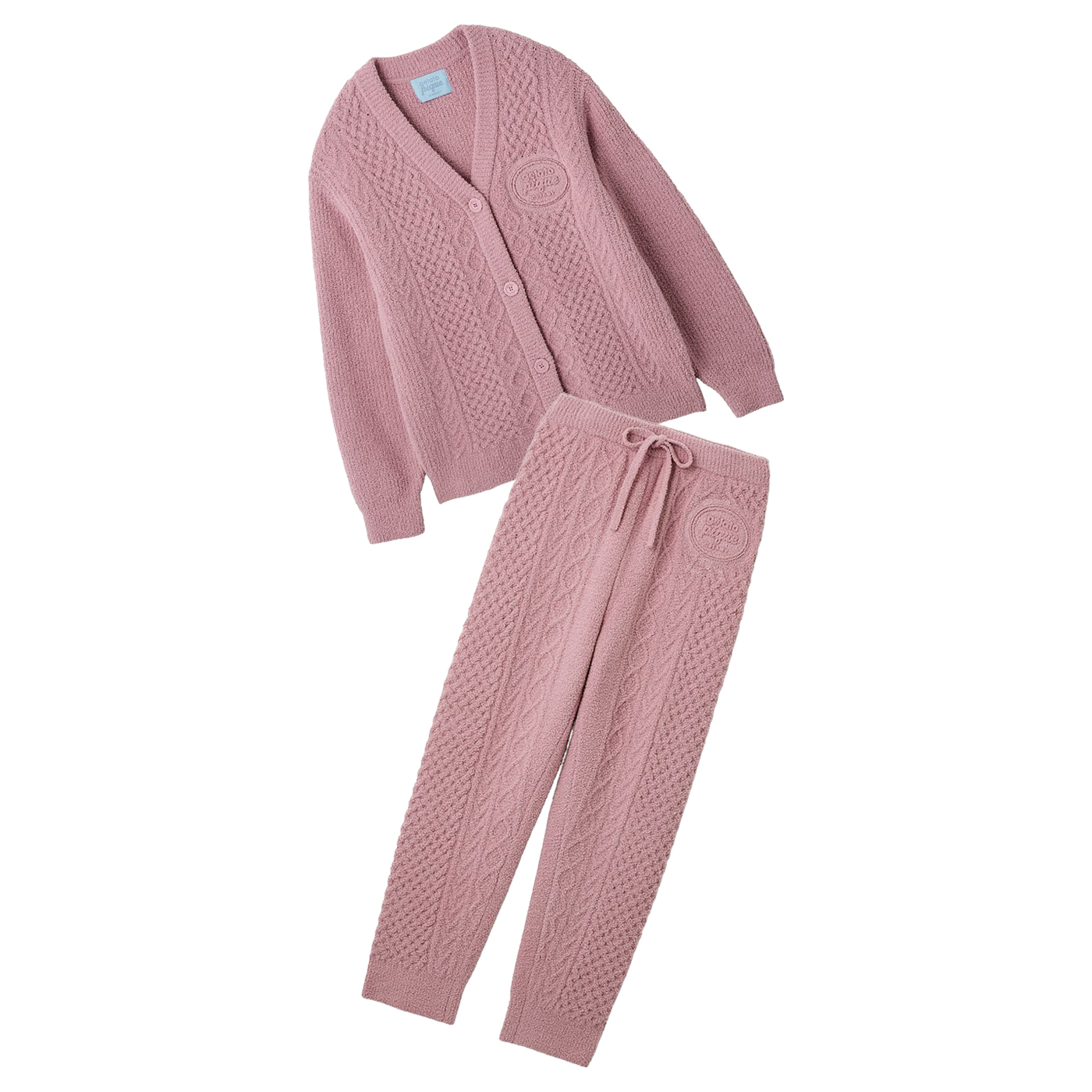 ジェラートピケ　上下セット　カーディガン　トップス　パンツ　レディース　新品 gelato pique（ジェラートピケ） Valentine アランカーディガン&ロング