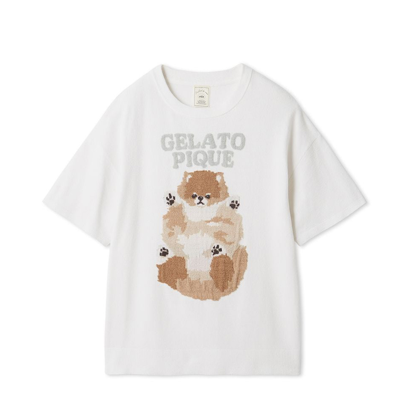 現在お値引中☆GELATO PIQUE 犬プリント パジャマセット ジェラートピケ CAT&DOG サマーベア柄プルオーバー ジェラピケ gelato
