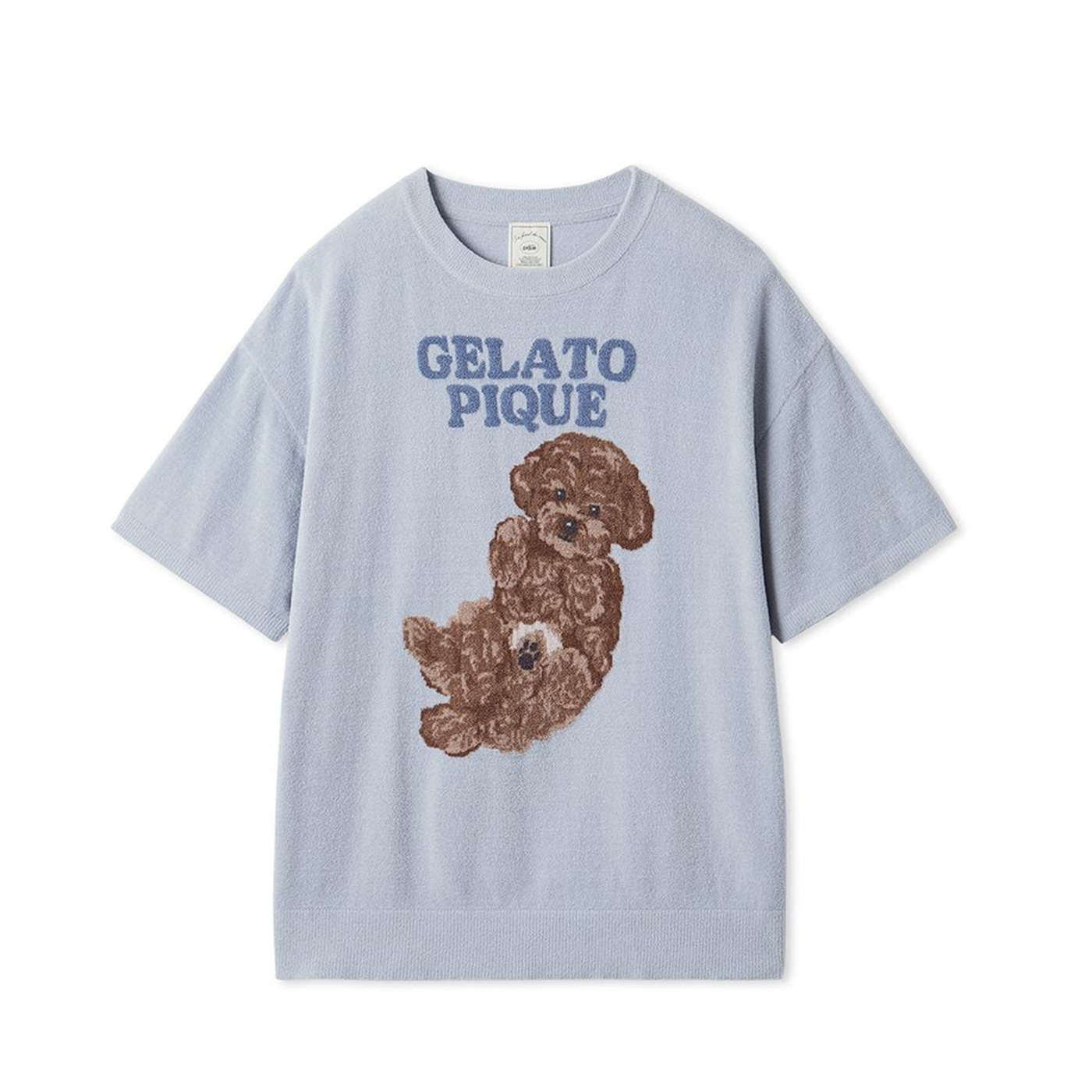 gelato pique（ジェラートピケ） ドッグジャガードプルオーバー