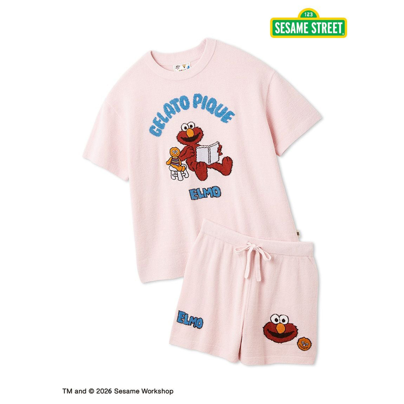 gelato pique（ジェラートピケ） SESAME STREET エアリーモコ