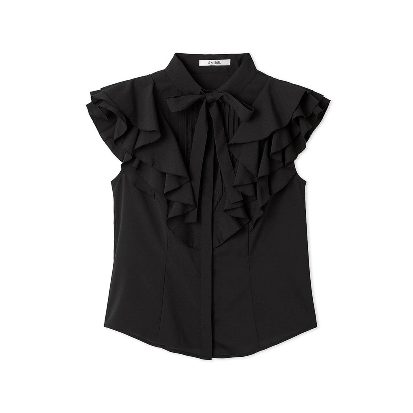 SNIDEL スナイデル フリルボウタイブラウス swfb254036