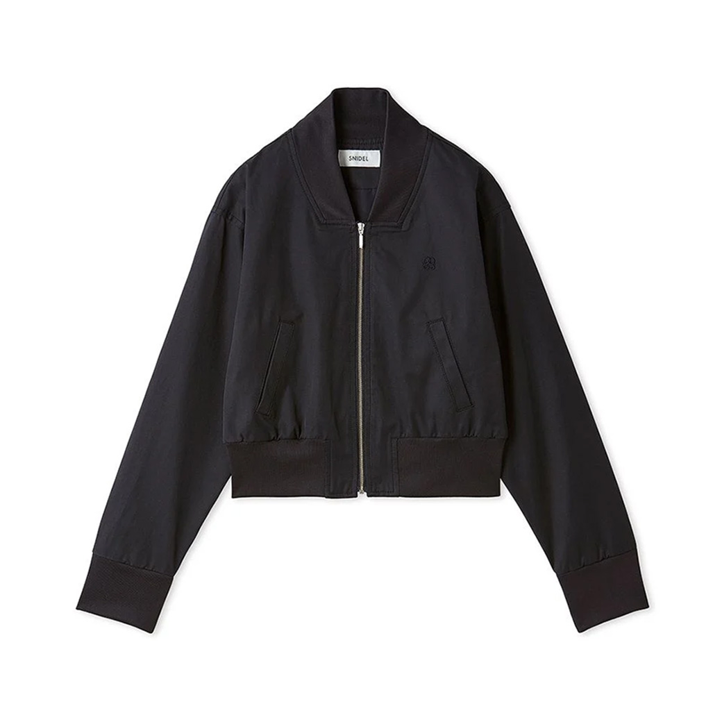 SALE50%OFF スナイデル コンパクトMA-1 swfj251115 レディース アウター ジャケット ロゴ刺繍 短丈 SNIDEL | SNIDEL | 02