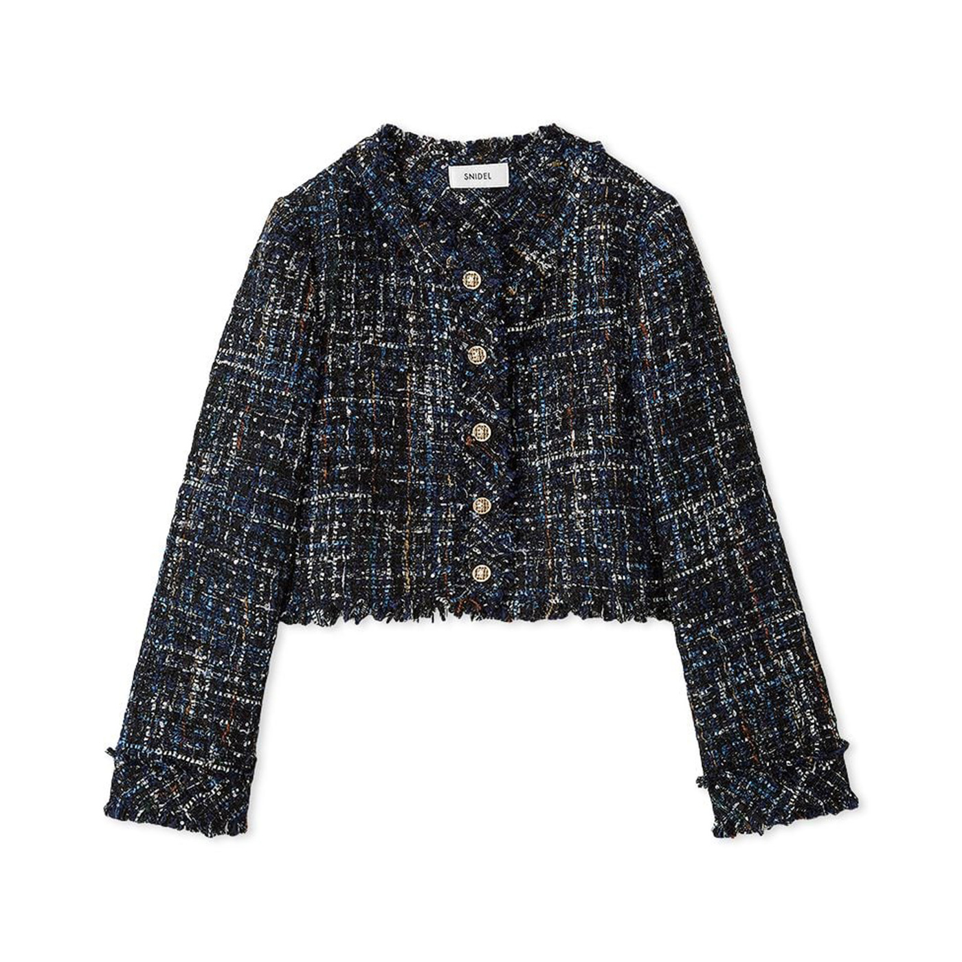 SNIDEL ツイードジャケット　SWFJ254155 ツイードジャケット(ジャケット)｜アウター｜SNIDEL(スナイデル)の通販