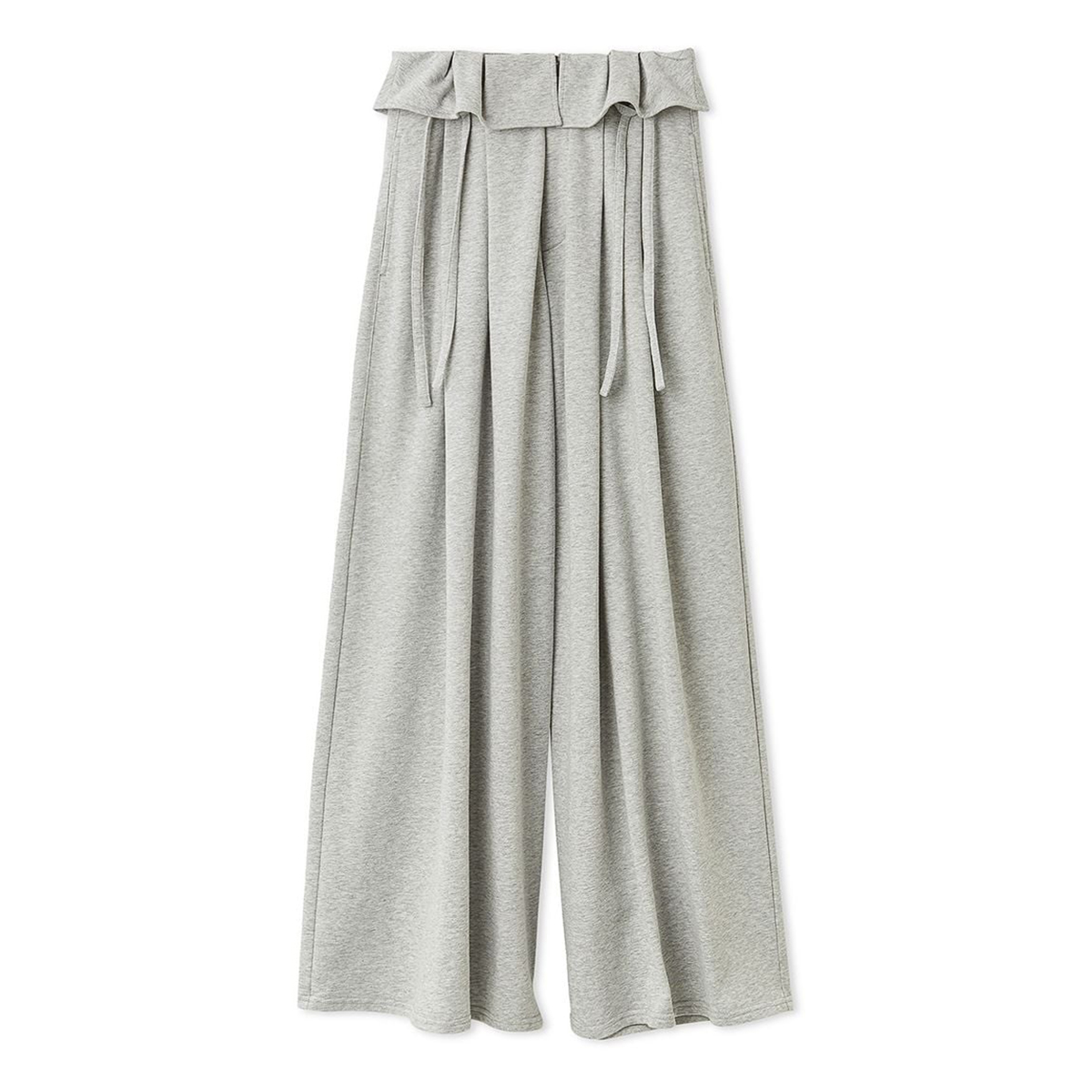 せあ SNIDEL（スナイデル） ウエストデザインボリュームワイドパンツ
