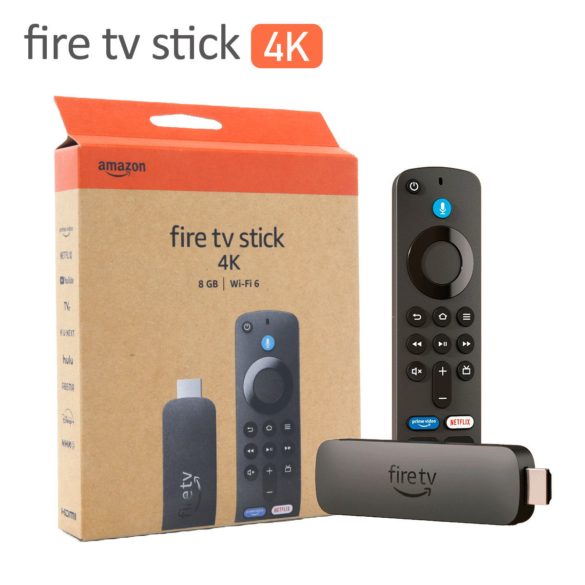 Amazon Fire TV Stick 4K 第2世代 ストリーミングメディア