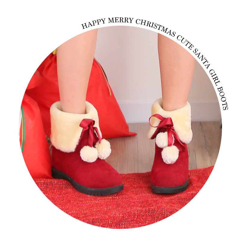 ブーツ クリスマス コスプレ サンタ コスチューム 防寒 イベント