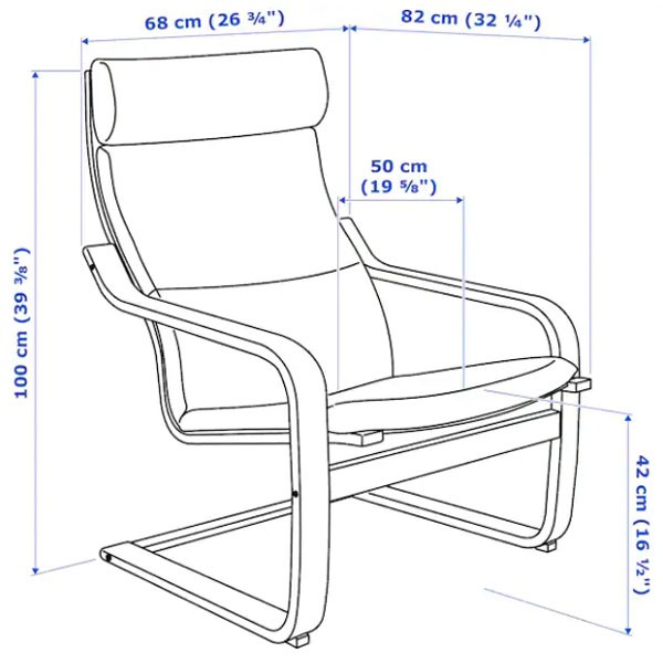イケア IKEA ポエング Pチェア ブラウン/HILLARED ヒッラレド 全3色 ソファ チェア 椅子 一人掛け : レディース 財布  通販のソラーラ - 通販 - Yahoo!ショッピング