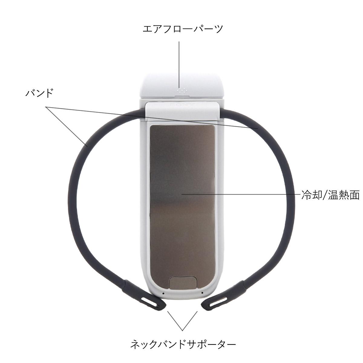 暑さ対策・冷却グッズ REON POCKET PRO RNPK-P1 SONY REON POCKET PRO ソニー レオンポケットプロ ウェアラブル