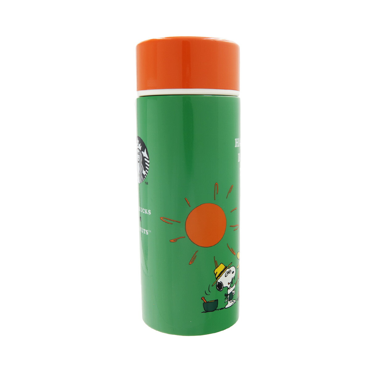 スターバックス 水筒 ステンレスボトル グリーン PEANUTS Snoopy Brothers 355ml スヌーピー 保温 保冷 タンブラー