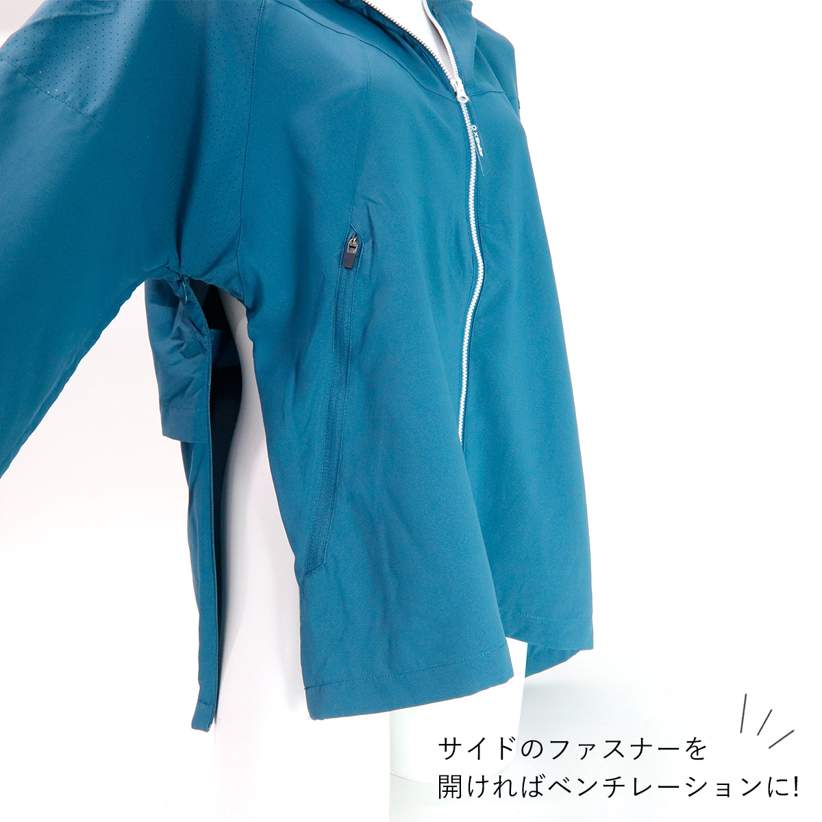 ワークマン エックスシェルター暑熱フーディー XS601 エックス