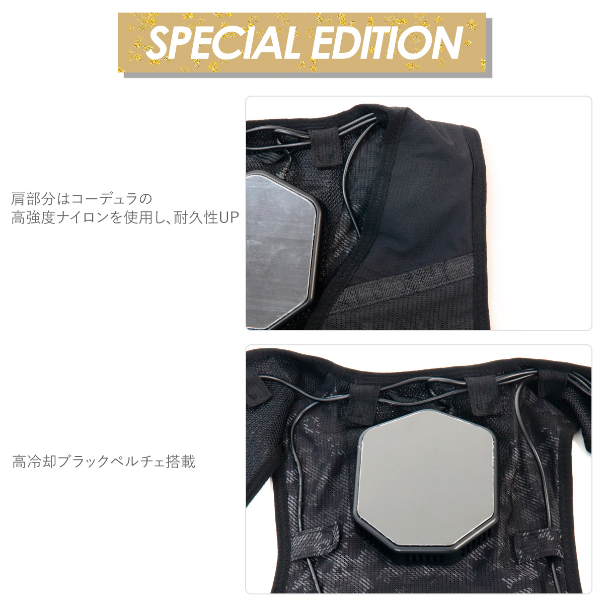 ワークマン ウィンドコア アイス×ヒーター ペルチェベスト PRO2 35580