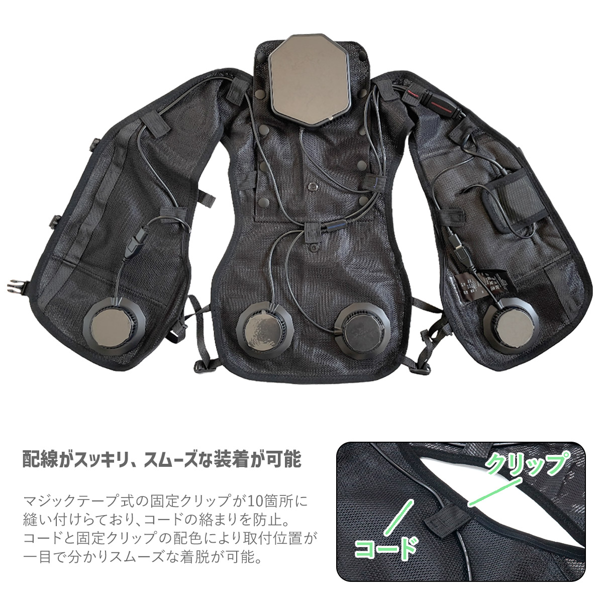ワークマン ウィンドコア アイス×ヒーター ペルチェベスト PRO3
