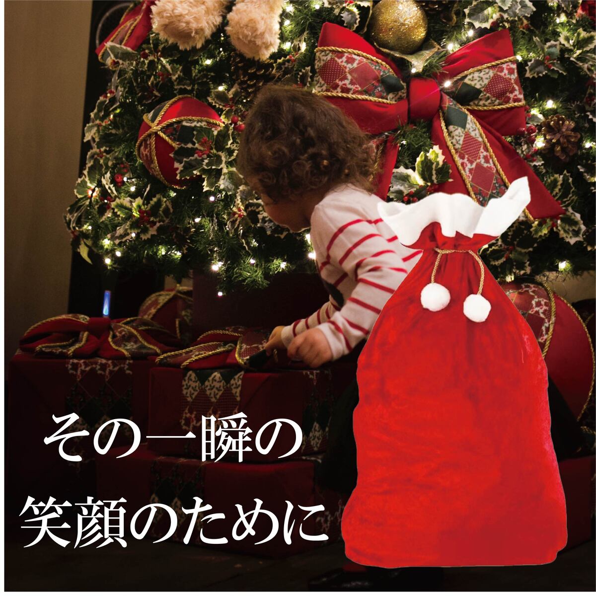 クリスマス コスプレ サンタ 衣装 ひげ 帽子 袋 本格的 大 容量