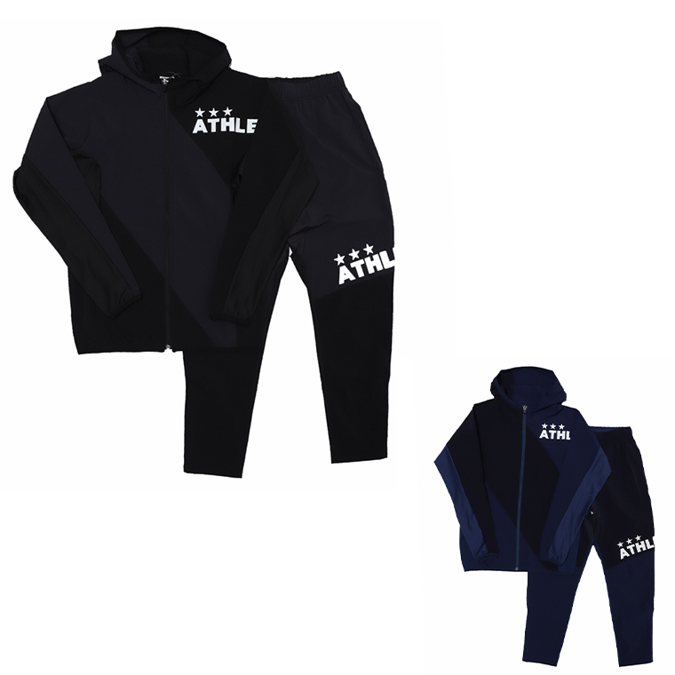 ATHLETA アスレタ 02375+002376 ハイブリッド上下セット　ジャージ　トレーニングウエア