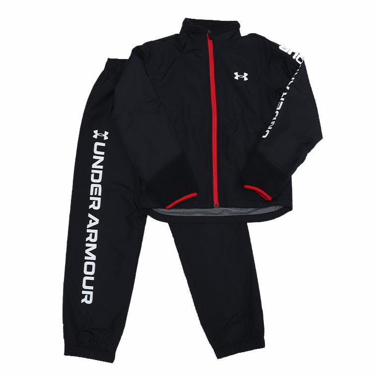 UNDERARMOUR アンダーアーマー 1381177+1381179 ジュニア　ウインドブレーカー　上下セット　裏起毛　撥水　雨風を防ぐ｜selespo