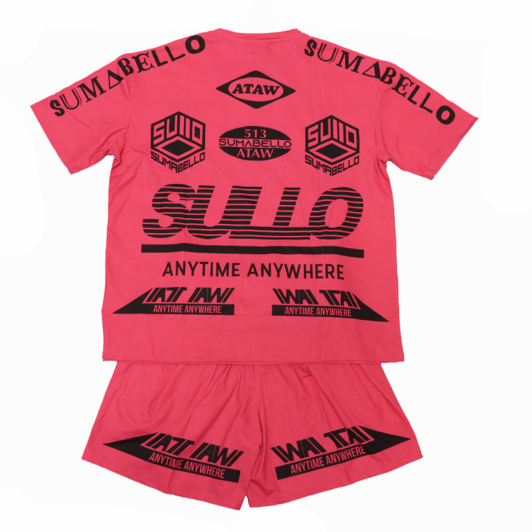 Sullo ロングプラシャツ、ハーフパンツセット SULLO スージョ プラシャツパンツ上下セット CITYBOYSHIRT 1730101034