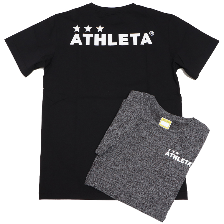 ATHLETA アスレタ 18016 ロゴプラクティスTシャツ ロゴプラTシャツ プラシャツ Tシャツ 吸汗速乾性