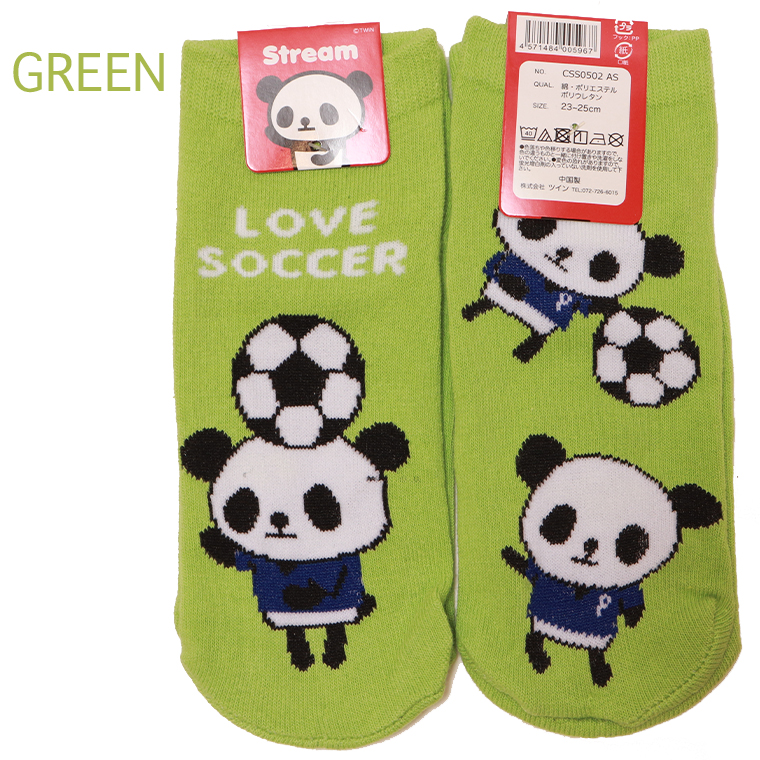 CSS0502 サッカーパンダ ソックス 靴下 3種 |  | 01