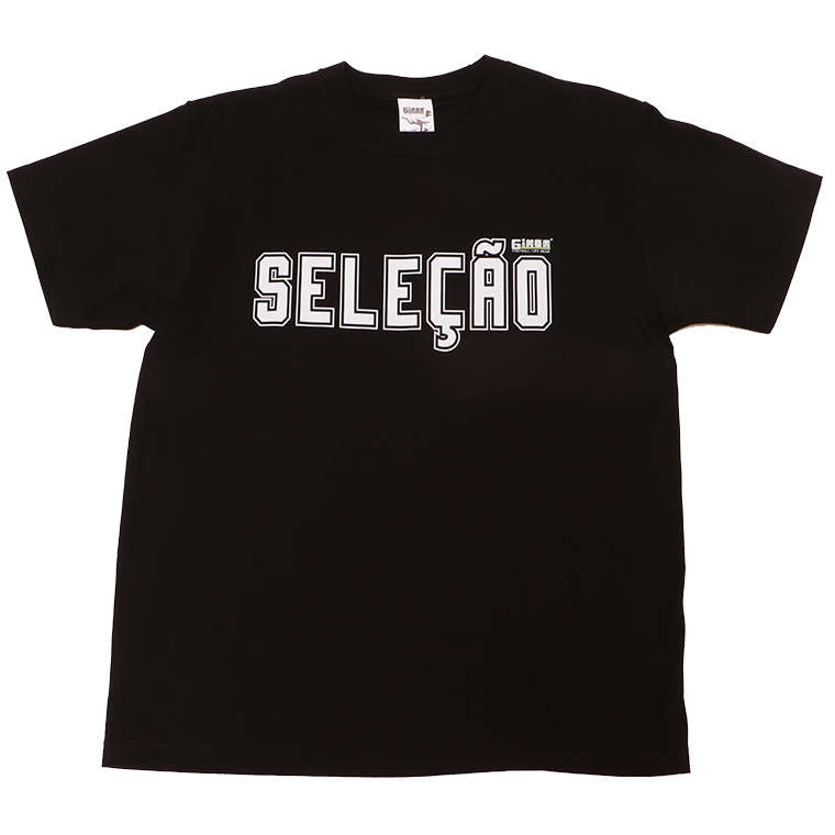 GINGA ジンガ GG107174 SELESAO-TSHIRT Tシャツ　半袖　コットン100％　BLACK　Mサイズ